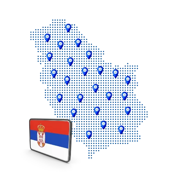 mapa Početna